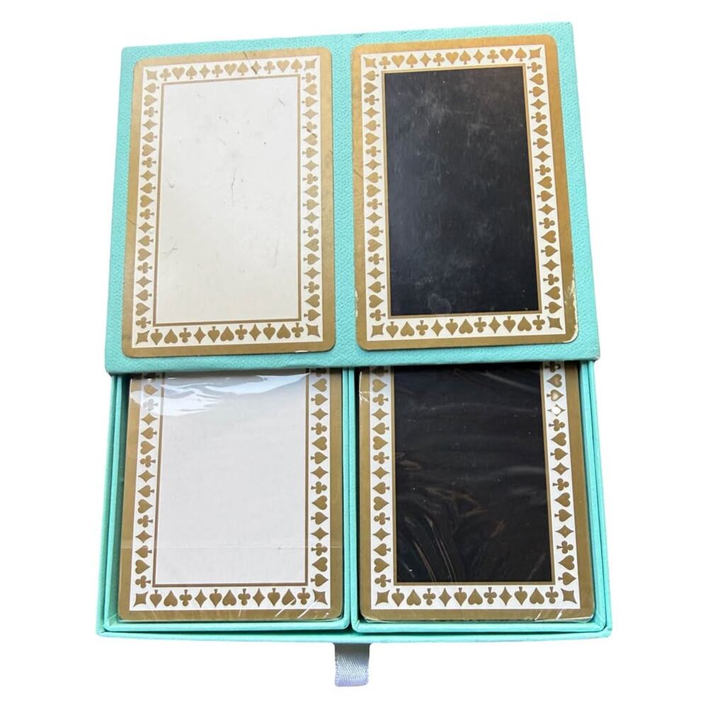 Tiffany & Co Sealed Playing Cards